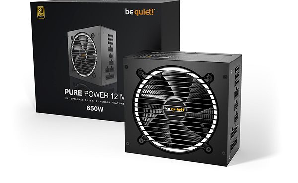 PC zdroj Be quiet! PURE POWER 12 M 650 W ...