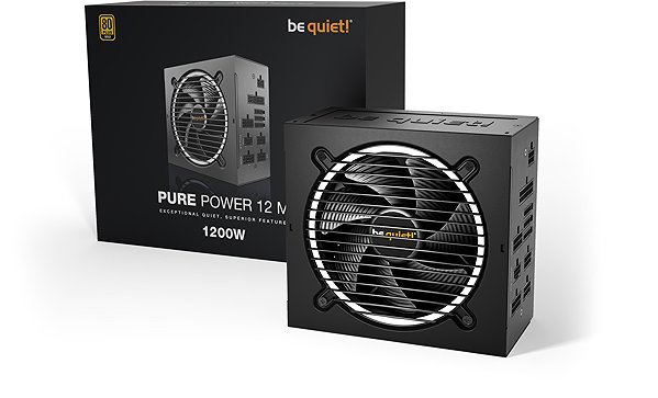 PC Power Supply Be quiet! PURE POWER 12 M 1200W ...