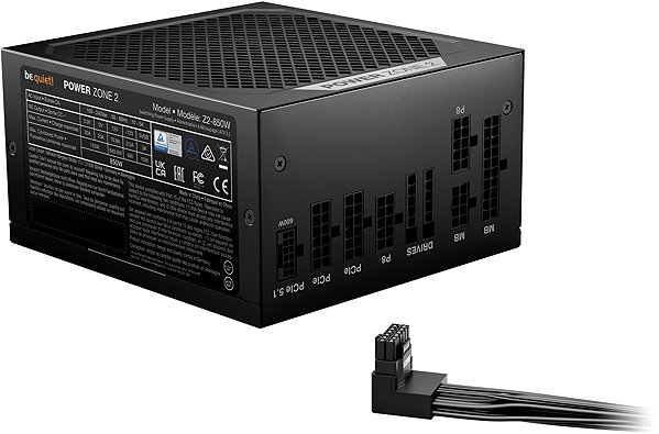 PC Power Supply Be quiet! POWER ZONE 2 850W ...
