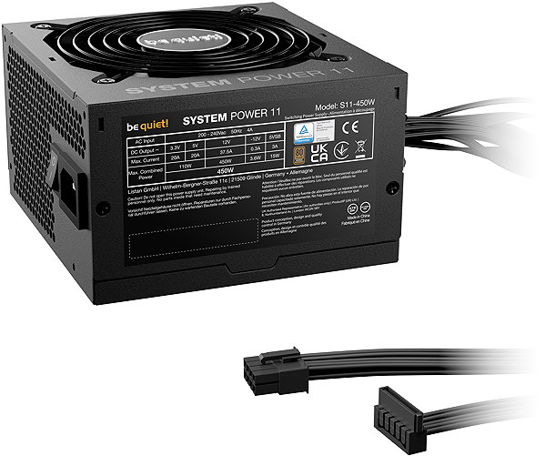PC Power Supply Be quiet! SYSTEM POWER 11 450W ...
