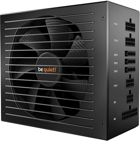 PC tápegység Be quiet! STRAIGHT POWER 11 Platinum 550W Oldalnézet