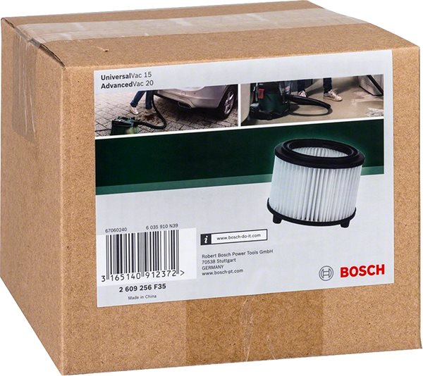 Filtr do vysavače BOSCH Filtr do vysavače UniversalVac 15 a AdvancedVac 20 2.609.256.f35 ...