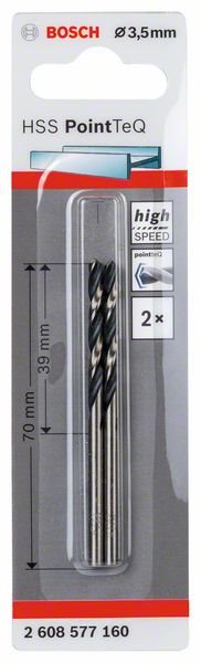Fúrószár BOSCH Twist Speed fémfúrószárak 3,5 mm ...