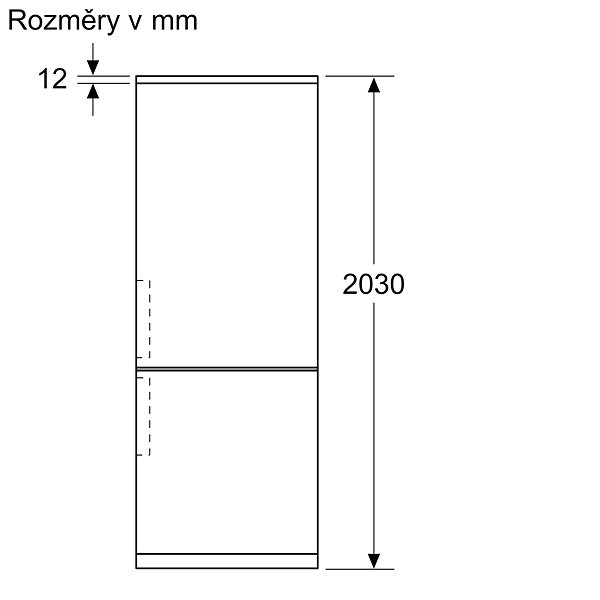 Refrigerator SIEMENS KG39N2IDF Technical draft
