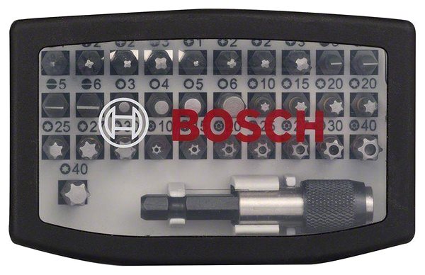 Sada bitov Bosch 32-dielna súprava skrutkovacích bitov ...