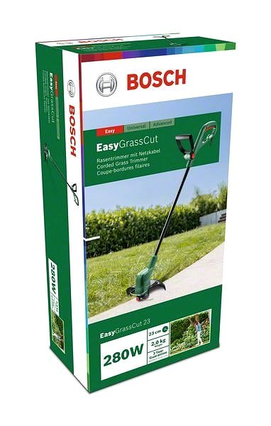 Szegélynyíró Bosch EasyGrassCut 23 Csomagolás/doboz