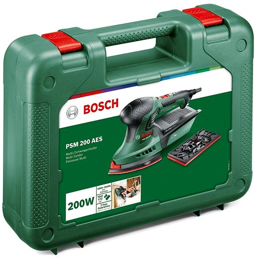 Vibračná brúska Bosch PSM 200 AES, kufor, 0.603.3B6.000 ...