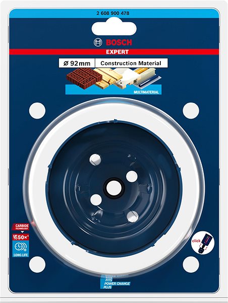 Dierovka BOSCH Dierovka EXPERT Construction Material 92 × 60 mm 2.608.900.478 ...