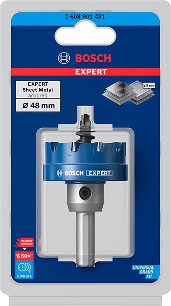 Dierovka BOSCH Dierovka EXPERT Sheet Metal 48 mm 2.608.901.431 ...