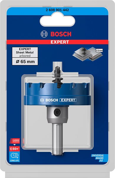 Dierovka BOSCH Dierovka EXPERT Sheet Metal 65 mm 2.608.901.442 ...