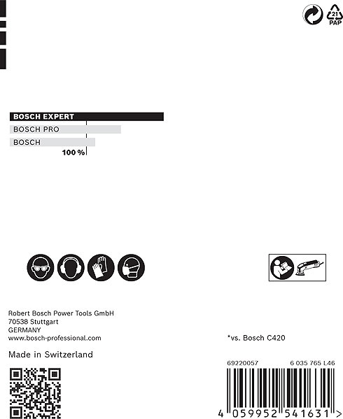 Brúsny papier Bosch EXPERT Brúsne papiere pro delta brusky C470 93 mm, G 80, 5 ks 2.608.900.825 ...