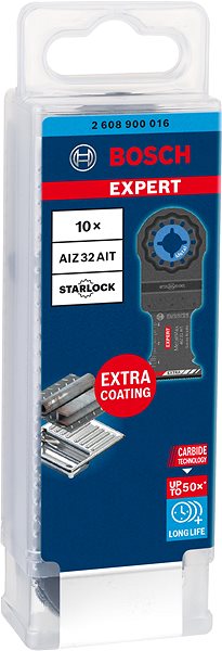 Fűrészlap BOSCH Fűrészlapok többcélú szerszámokhoz EXPERT MetalMax AIZ 32 AIT 40 × 32 mm, 10 db ...