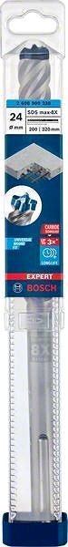 Vrták Bosch Vrták do kladív EXPERT SDS max-8X, 24 × 200 × 320 mm ...