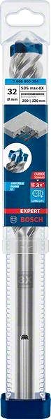 Fúrószár BOSCH Fúrókalapács EXPERT SDS Max-8X, 32 × 200 × 320 mm 2.608.900.254 ...