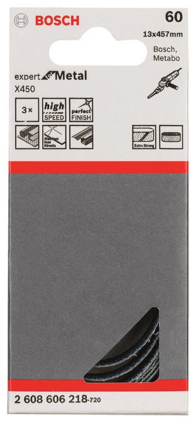 Brusný pás BOSCH Brusný pás X450 13 × 457 mm, 60 2.608.606.218 ...