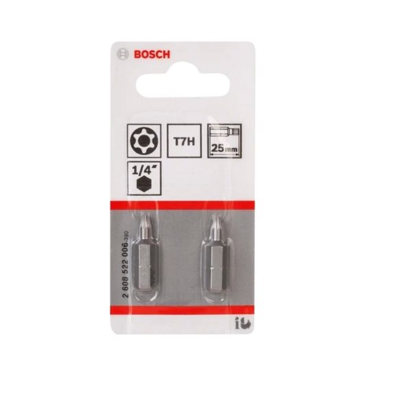 Bit Šroubovací bit T7H Security Torx® zvlášť tvrdý Extra-Hart ...