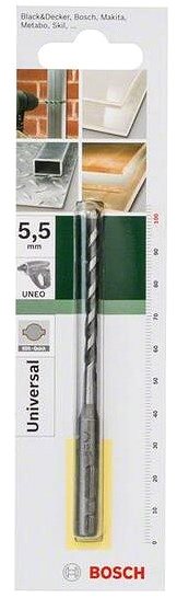Fúrószár BOSCH 2609256912 SDS-QUICK multifunkciós fúrószár, D = 5,5mm; L = 100mm ...
