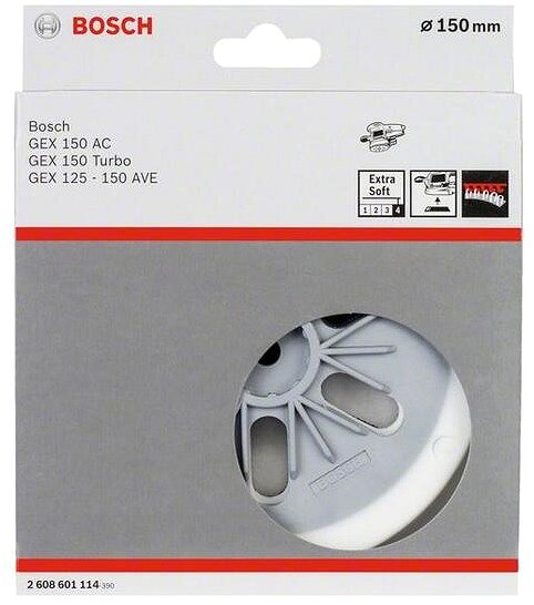 Grinding disc BOSCH Grinding discs extra soft, 150 mm 2.608.601.114 .