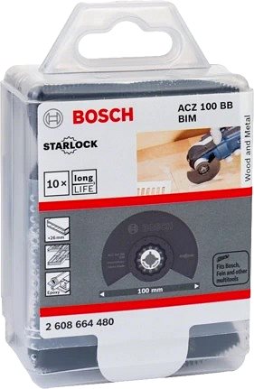 Fűrészlap BOSCH RB - 10db, ACZ 100 BB, 100mm, 2.608.664.480 ...