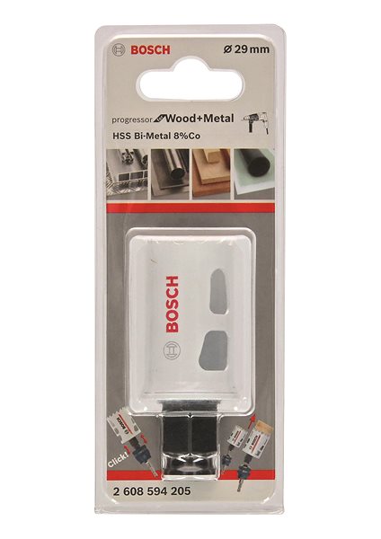 Körkivágó BOSCH 2608594205 Progressor for Wood&Metal körkivágó 29 mm ...