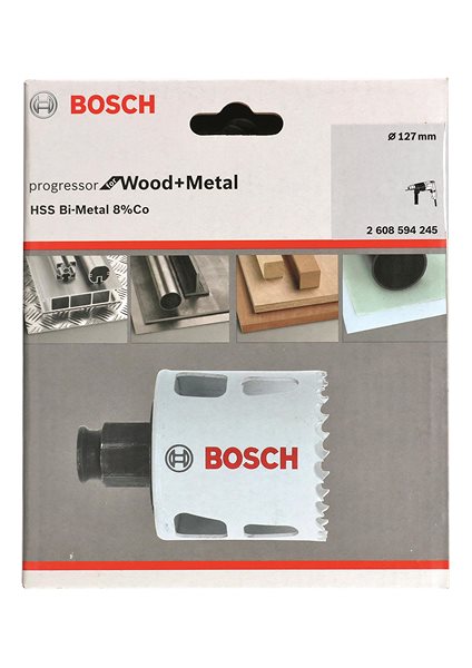 Körkivágó BOSCH 2608594245 Progressor for Wood&Metal körkivágó 127 mm ...