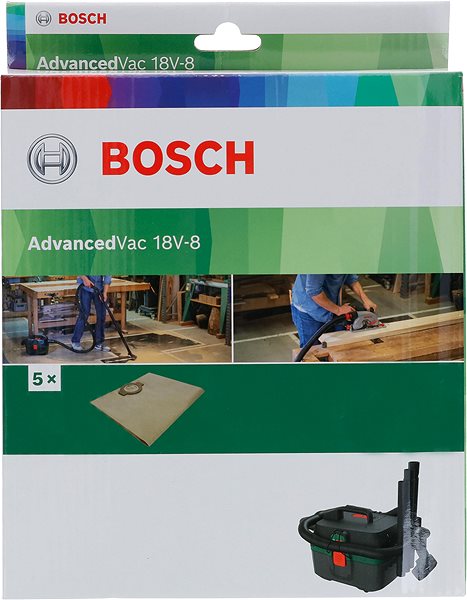 Staubsauger-Beutel BOSCH Papierstaubbeutel, 5 Stück 2.609.256. F68 ...