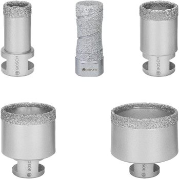 Vrták BOSCH 5-dielna súprava Diamond DrySpeed 20 – 68 mm 2.608.576.669 ...