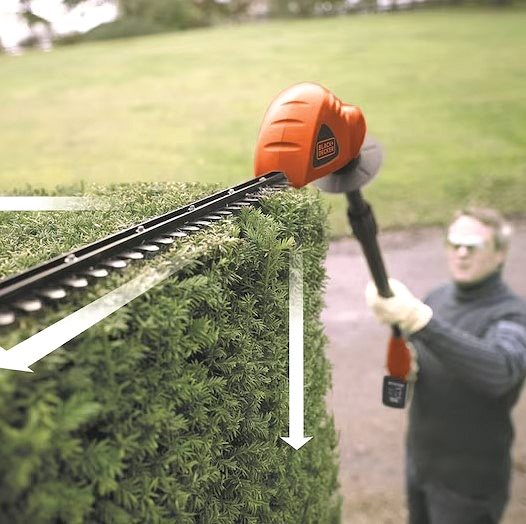 BLACK+DECKER Cordless Hedge Trimmer GTC1843L20-QW (1x2Ah).