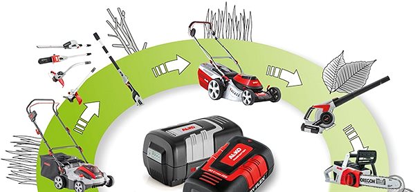 Szerszám akkumulátor AL-KO Energy Flex 40 V / 4 Ah - 38.4 Li Comfort, Moweo, GT 36Li, HT 36 Li, LB 36 L ...