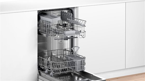 Narrow Built-in Dishwasher BOSCH SRV2IKX10E Features/technology