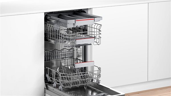 Narrow Built-in Dishwasher BOSCH SRV4HMX61E Features/technology