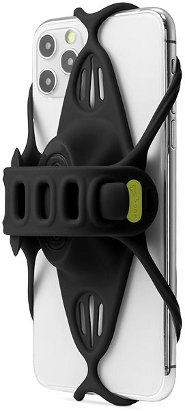 Phone Holder BONE Bike Tie PRO 4 for Mobile Phone Stem 4.7 - 7.2“ Black Lifestyle