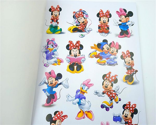 colouring page Disney Maxi colouring Jumbo - Minnie mouse.