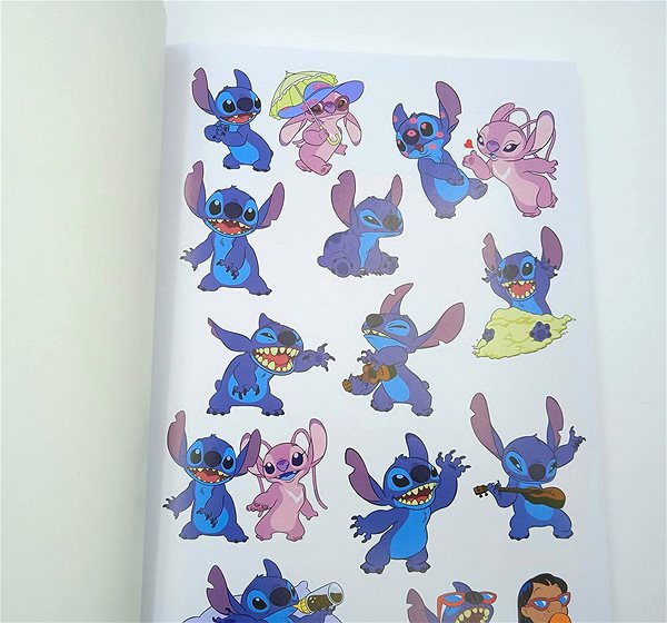 colouring page Disney Maxi colouring Book Jumbo - Lilo and Stitch.