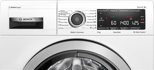 Mosógép Bosch WAV28L91BY Opcionális