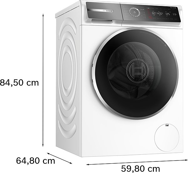 Washing Machine BOSCH Serie 8 WGB25403BY ...
