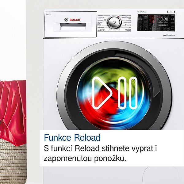 Washing Machine BOSCH WGB254A3BY Serie 8 ...