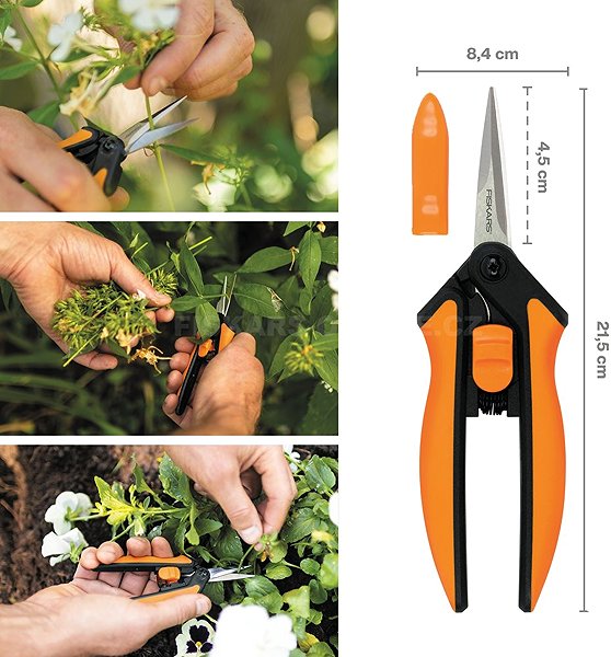 FISKARS Secateurs Solid micro-tip .