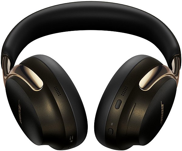 Vezeték nélküli fül-/fejhallgató BOSE QuietComfort Ultra Headphones 2nd Gen, fekete-arany ...