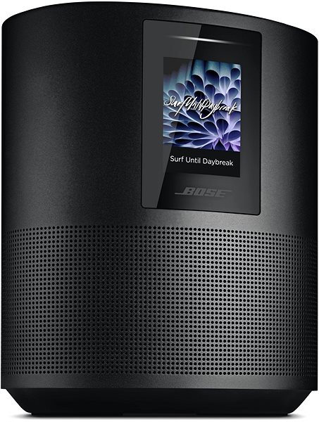 Bluetooth-Lautsprecher BOSE Home Smart Speaker 500 - schwarz Seitlicher Anblick