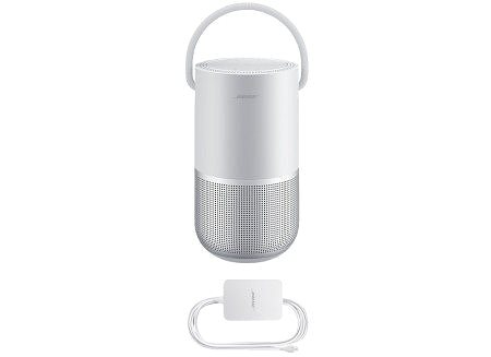 Bluetooth-Lautsprecher BOSE Portable Home Speaker - silber Packungsinhalt