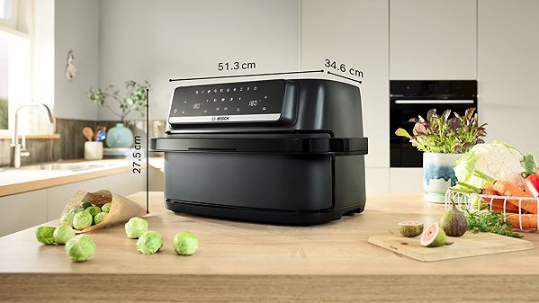 Heißluftfritteuse BOSCH MAFD490B1 Serie 4 Dual ...