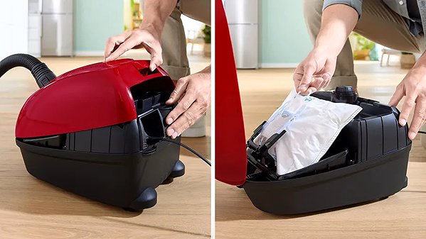 Bagged Vacuum Cleaner BOSCH BGB38RD2 Series 4 ...