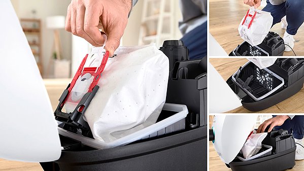 Bagged Vacuum Cleaner BOSCH BGL41HYG0L Series 4 ProHygienic ...