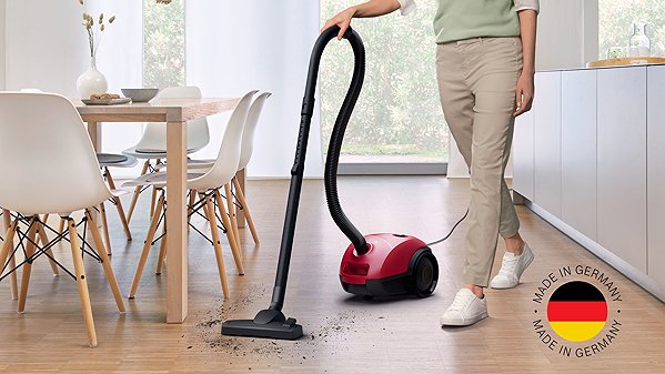 Bagged Vacuum Cleaner BOSCH BGBS2RD1H Series 2 ...