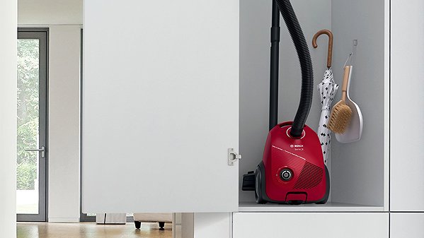 Bagged Vacuum Cleaner BOSCH BGBS2RD1H Series 2 ...