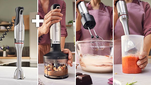 Hand Blender BOSCH MSM8M934 Series 8 ErgoMaster ...