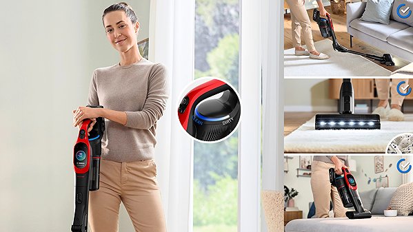 Upright Vacuum Cleaner BOSCH BCS1041PET ...