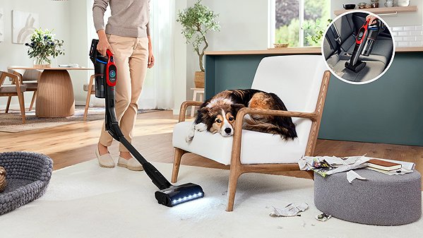Upright Vacuum Cleaner BOSCH BCS1041PET ...