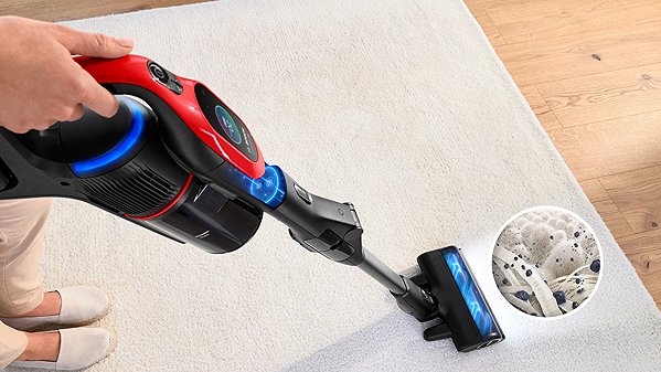 BOSCH BCS1041PET stick vacuum cleaner.
